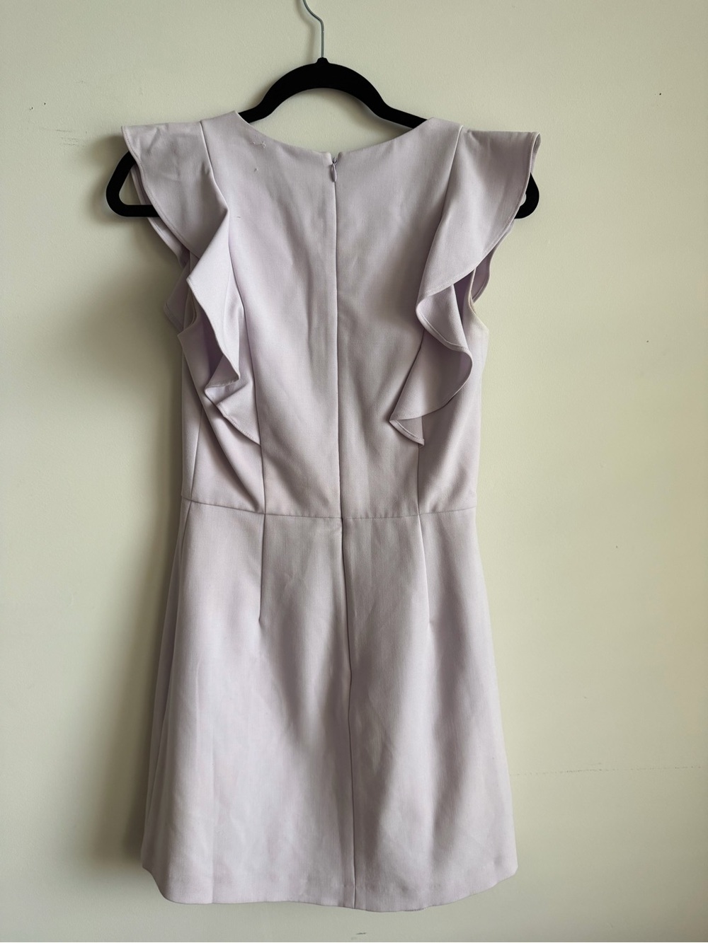 French Connection Whisper Ruffle Mini Dress - Picture 9 of 13